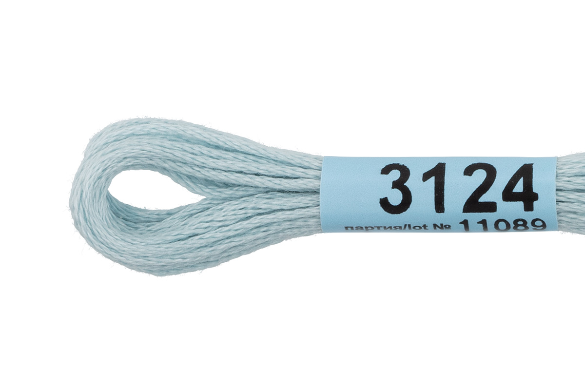 Мулине "Гамма" цв.3124 св.голубой