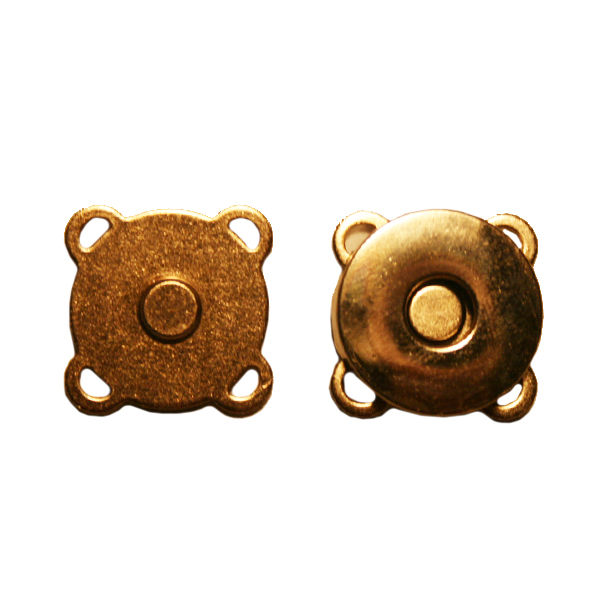 Кнопка пришивная магнитная MS K-16 10мм цв.Gold