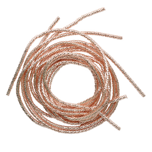 Трунцал витой 2мм ТБ004НН2 (5гр) цв.розовое золото