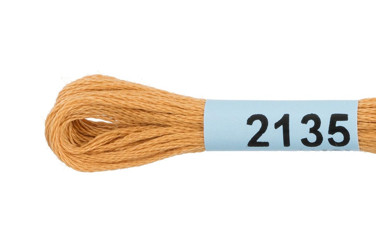 Мулине "Гамма" цв.2135 золотисто-коричневый