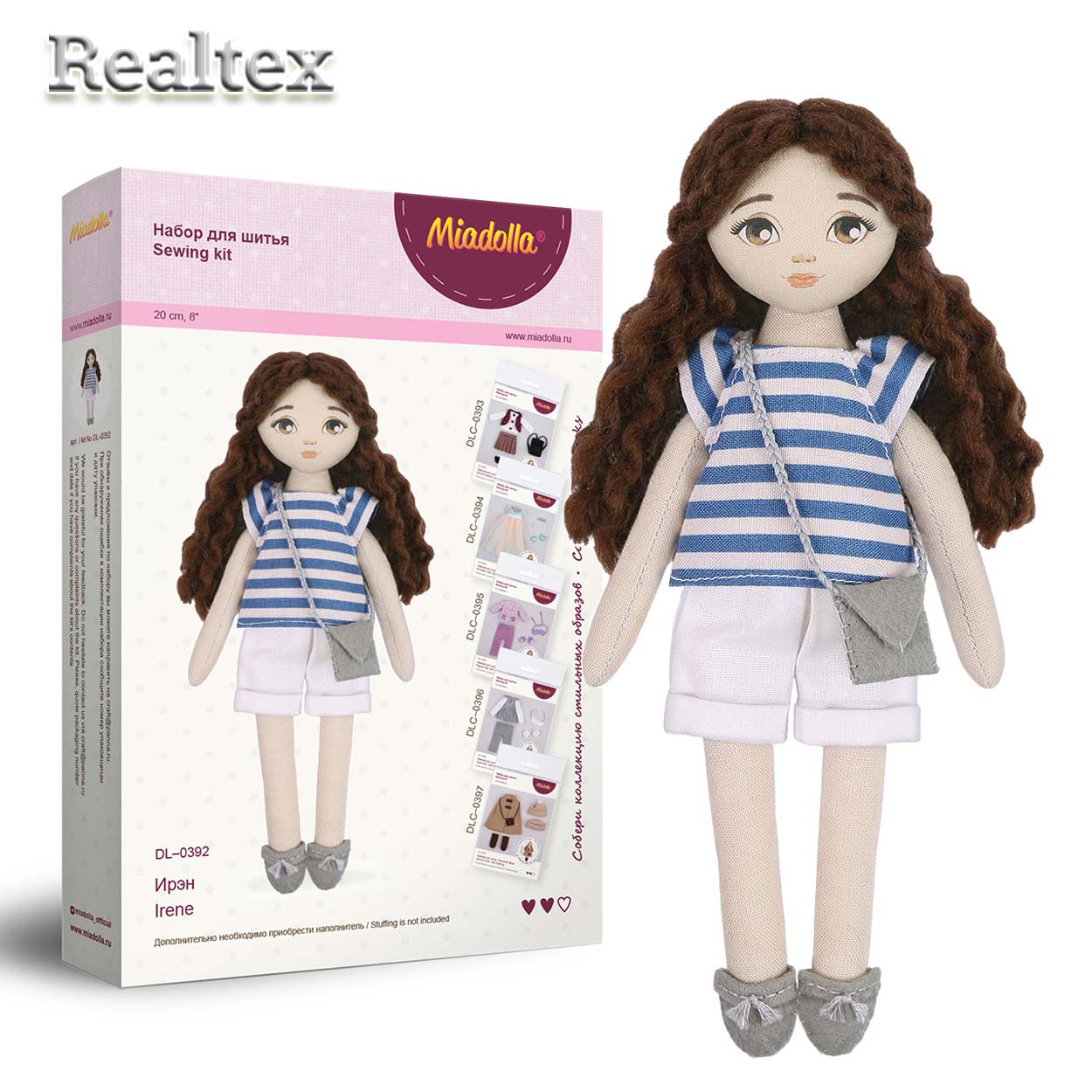 Набор для изготовления игрушки DL-0392 Ирэн"Miadolla"