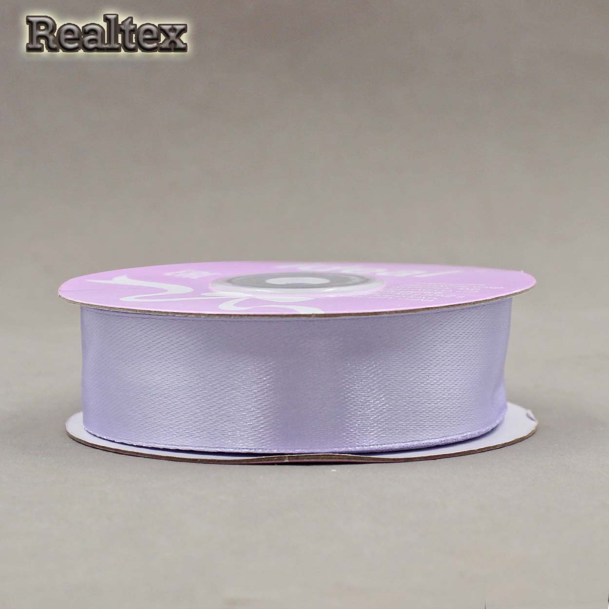 Лента атласная 25мм Realtex (27,4м) цв.3111 сиреневый