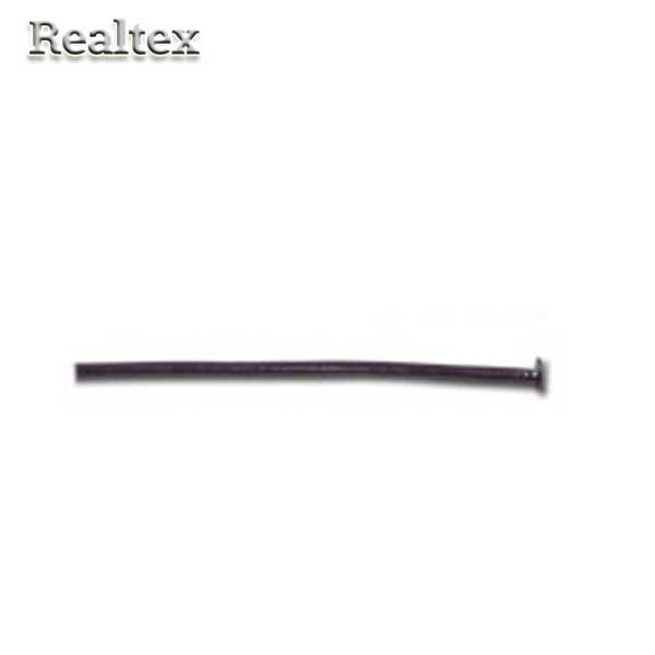 Штифт гвоздик "Zlatka" DC-101 цв.03 чёрный никель 