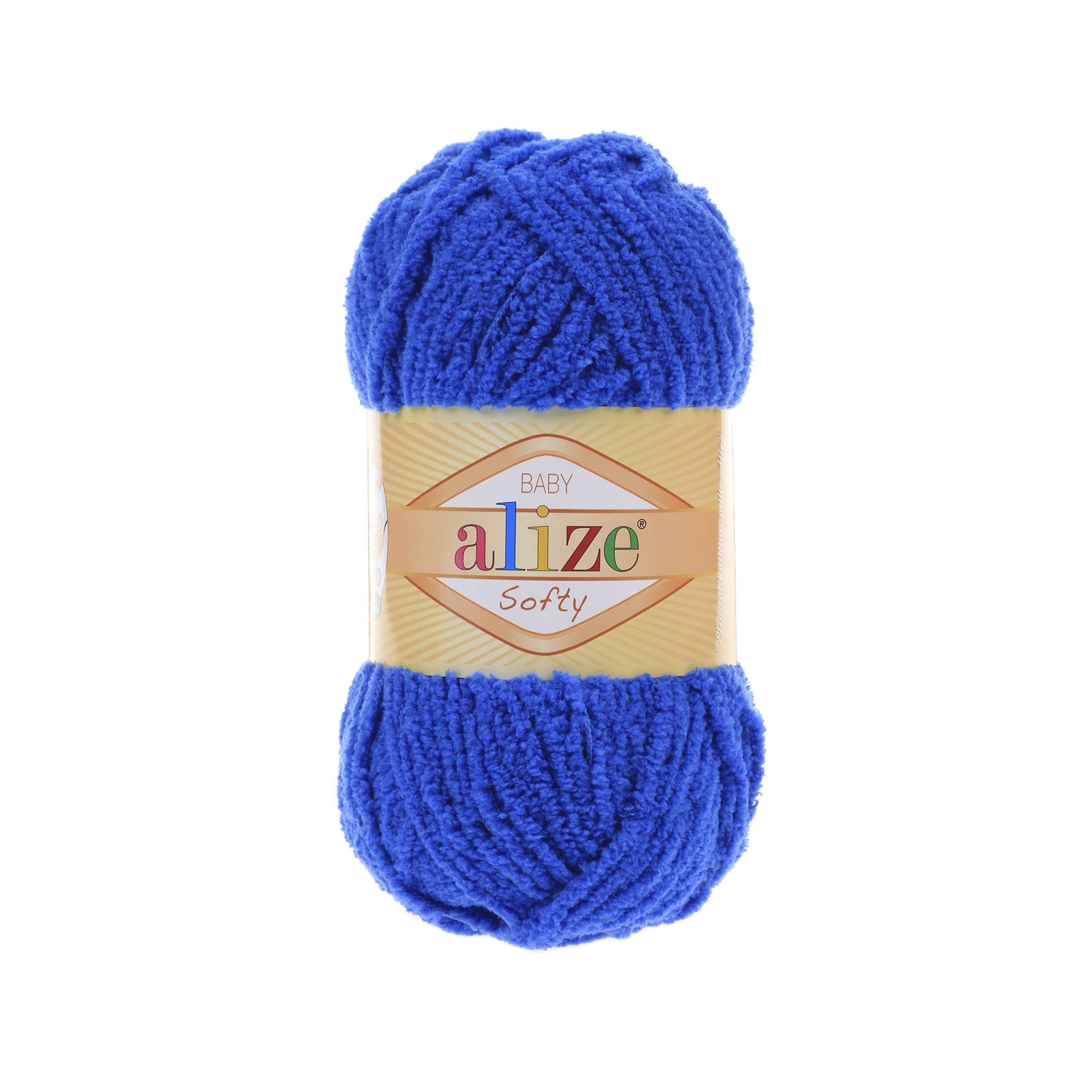 Пряжа Alize "Softy baby" (50гр) цв.141 василек