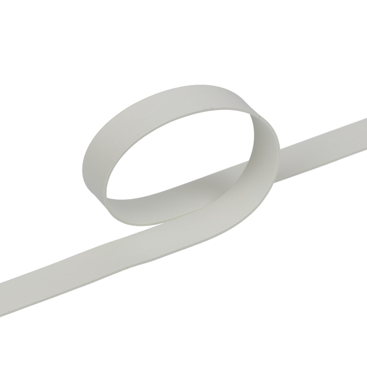 Резинка латексная 10мм LTB-10 плоская (50м) цв.белый