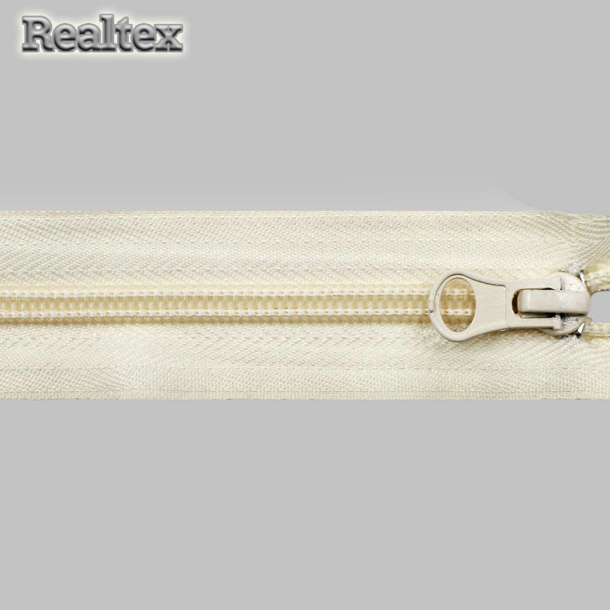 Молния витая Т.5 60см разъемная цв.103С молочный 