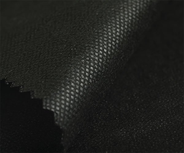 Флизелин точечный  IdealTex 6030B 30г/м ш.90см (100м) цв.черный