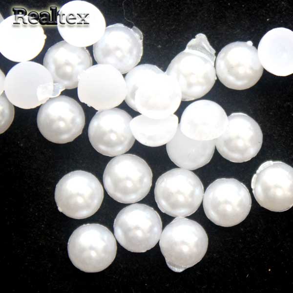 Полу-бусы  8мм (20гр) цв.33 белый