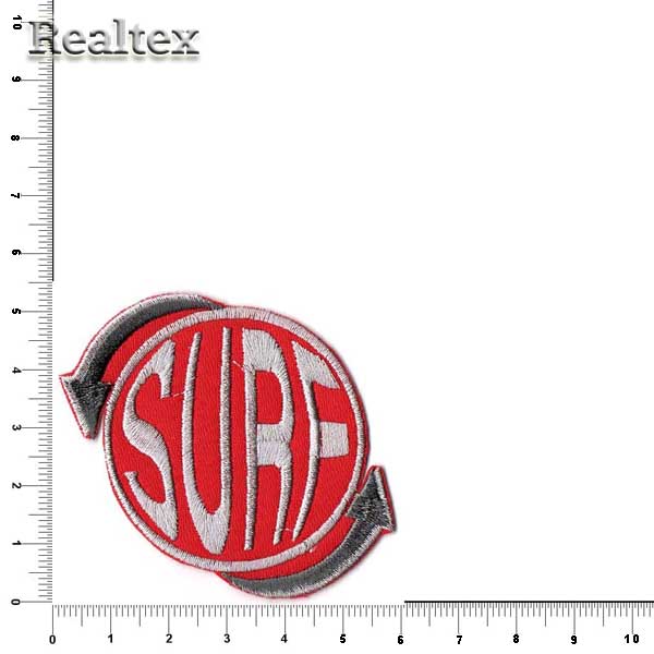 Термоаппликации 15557 "Serf" цв.красный 