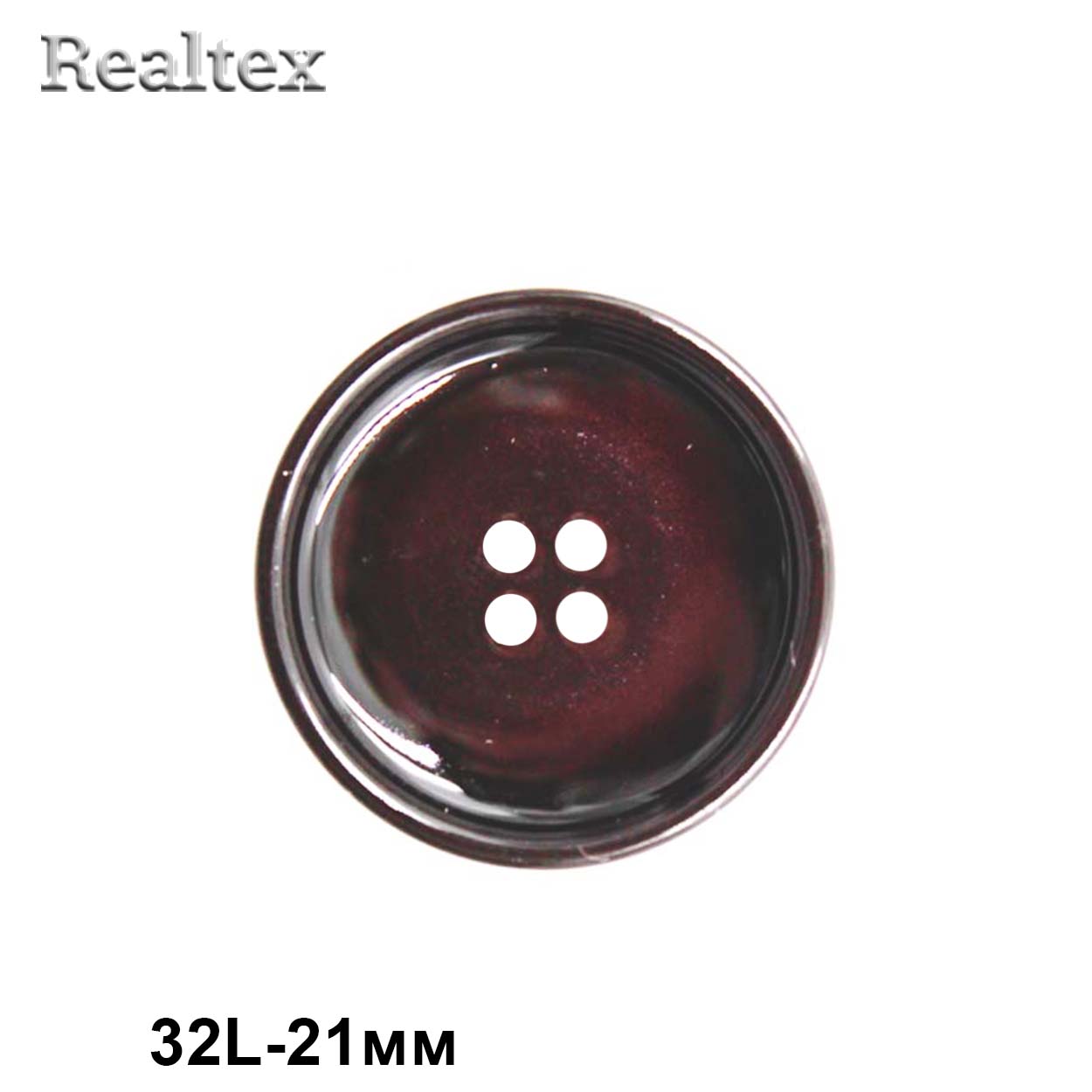 Пуговицы CX K-60 32L (72шт) цв.05-Wine 