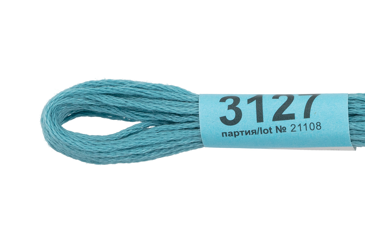 Мулине "Гамма" цв.3127 бл.мор.волна