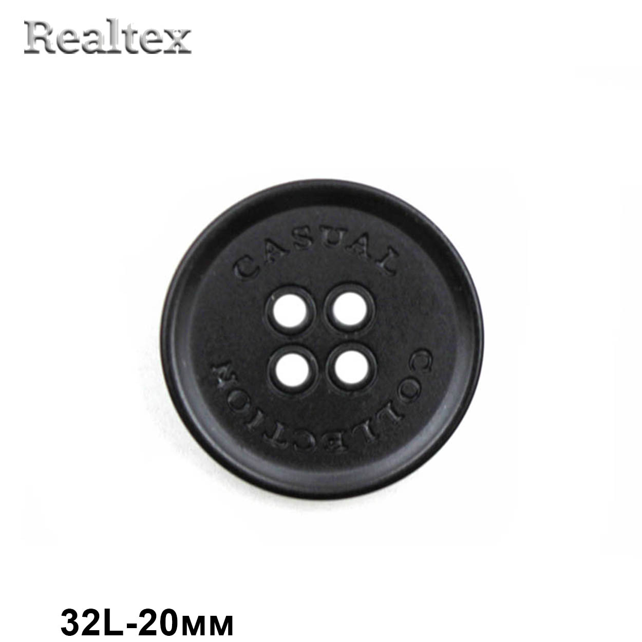 Пуговицы CB 3683 32L (36шт) цвBlack 