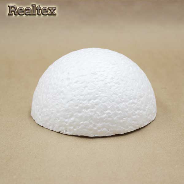 Заготовка для декорирования Полусфера  8см (10шт) (пенопласт пористый) 