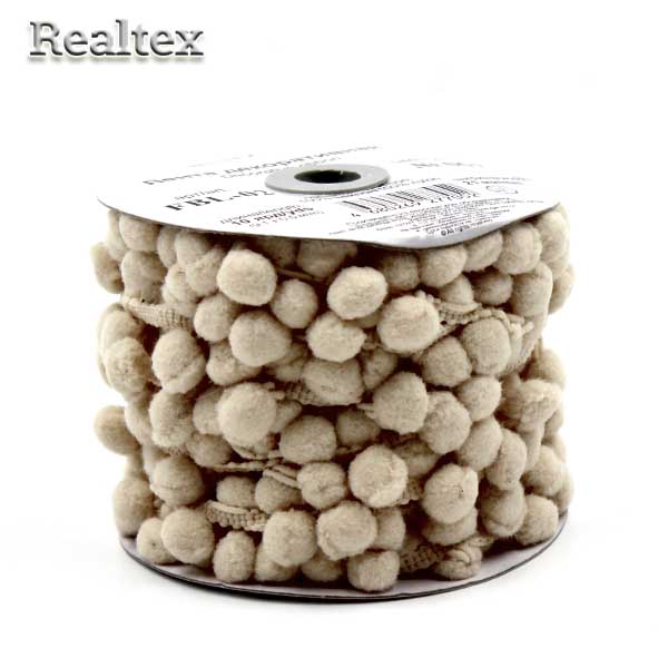 Тесьма декоративная FBL-02 21мм "Blitz" цв.118 св.бежевый