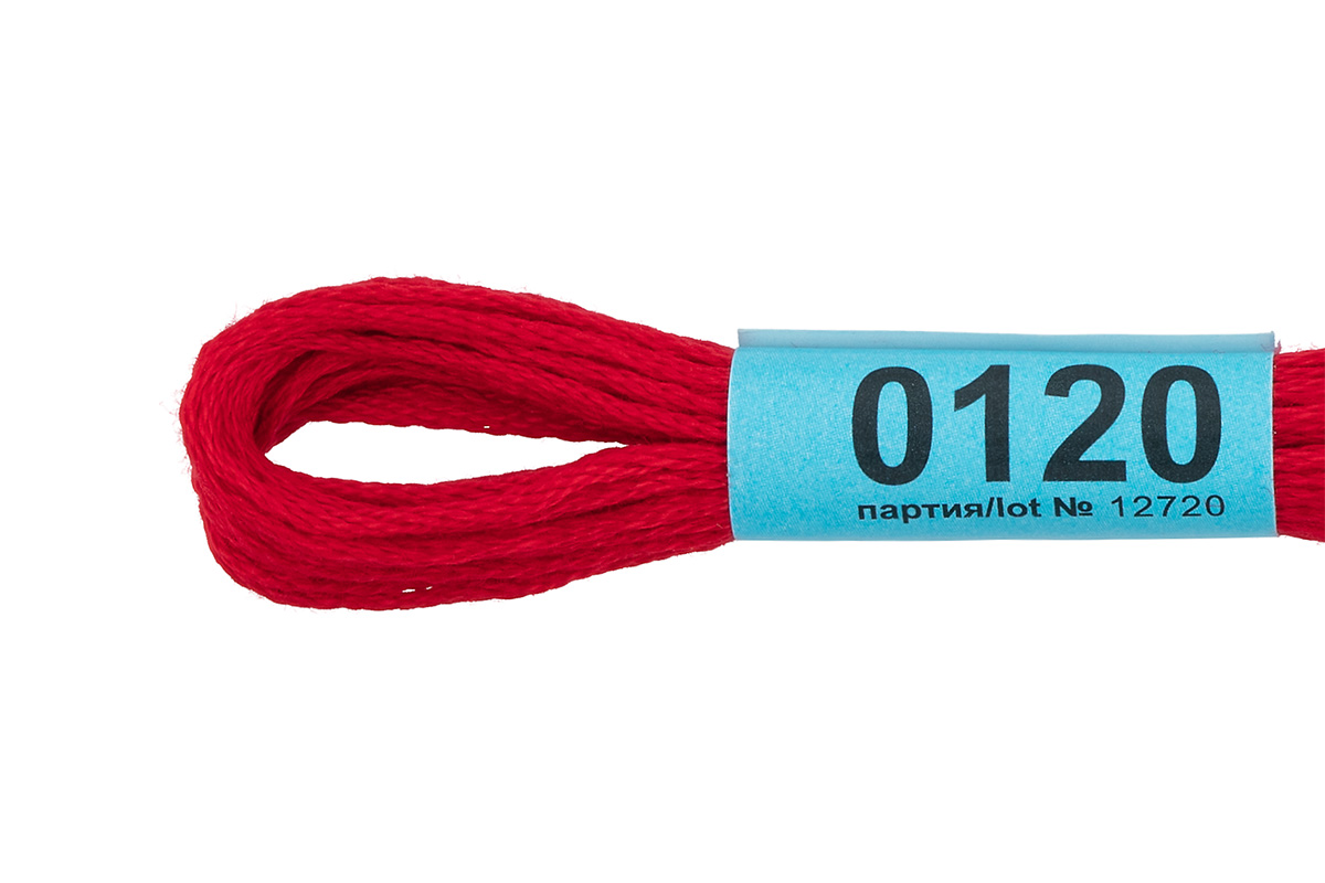 Мулине "Гамма" цв.0120 т.красный