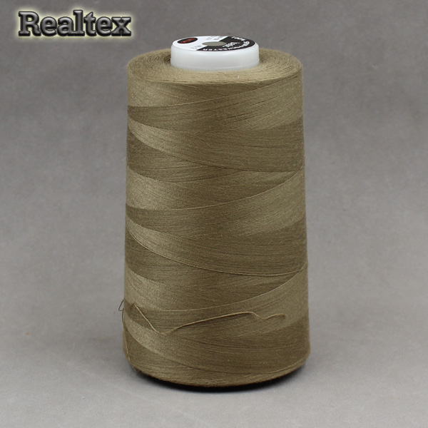 Нитки МАХ 40/2 (5000ярд) цв.374 тёмно-оливковый 