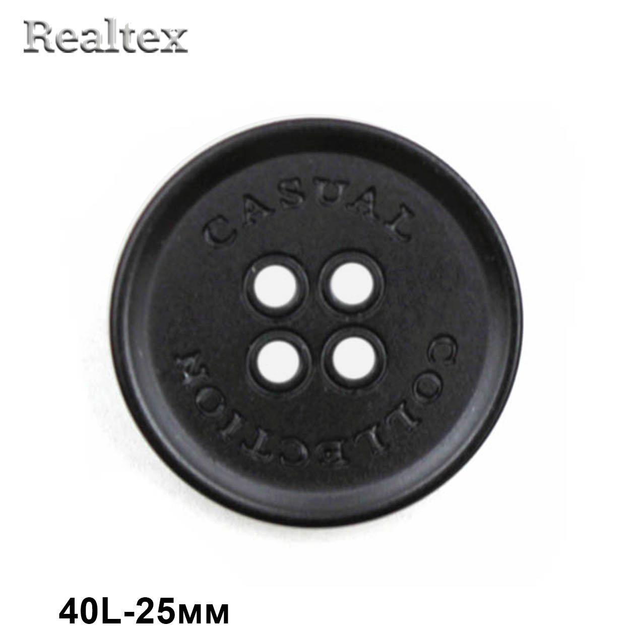 Пуговицы CB 3683 40L (36шт) цвBlack 