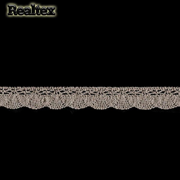 Кружево вязаное  19мм 19.01.110 (25м) цв.08 кофе