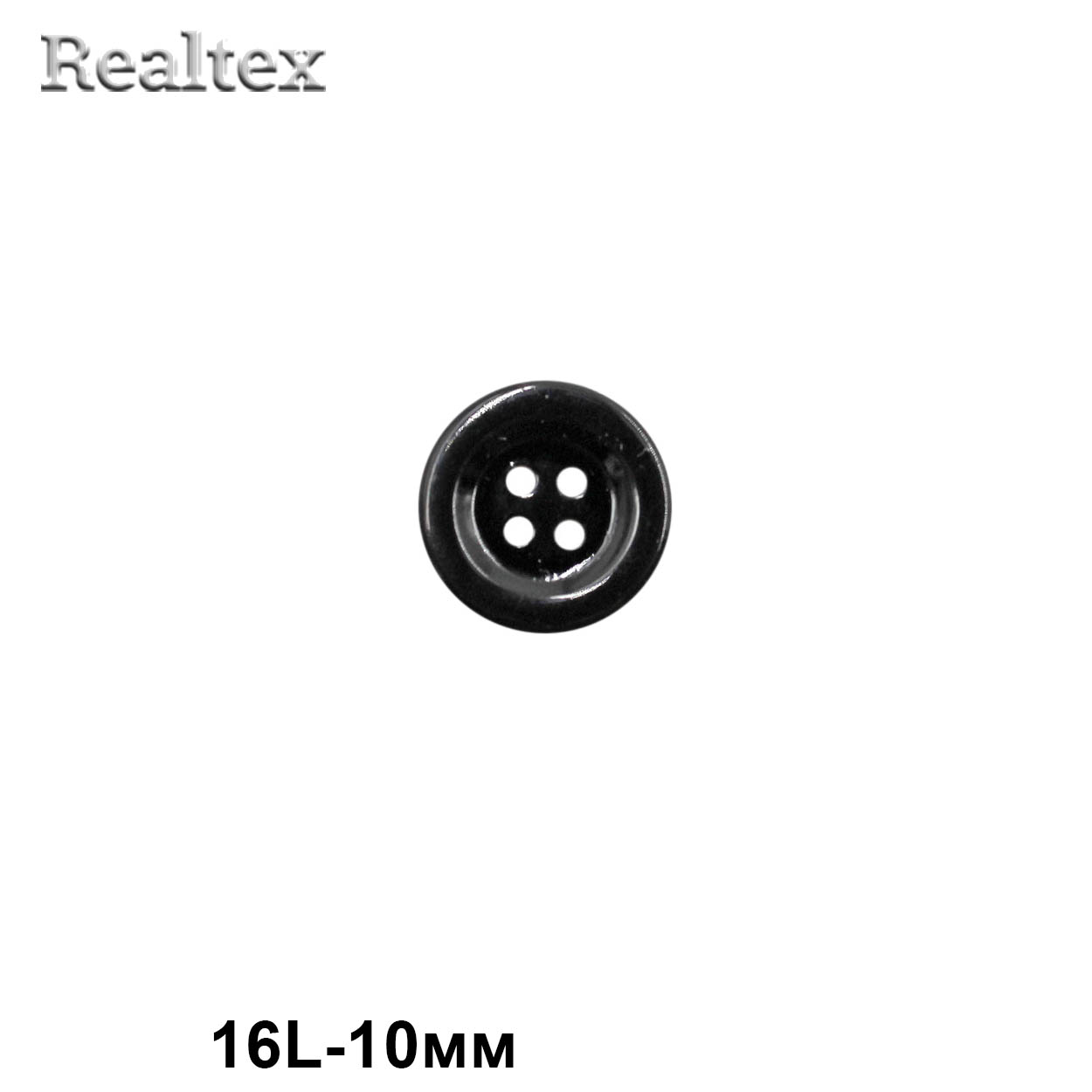 Пуговицы LA 1396 16L (72шт) цв.Black
