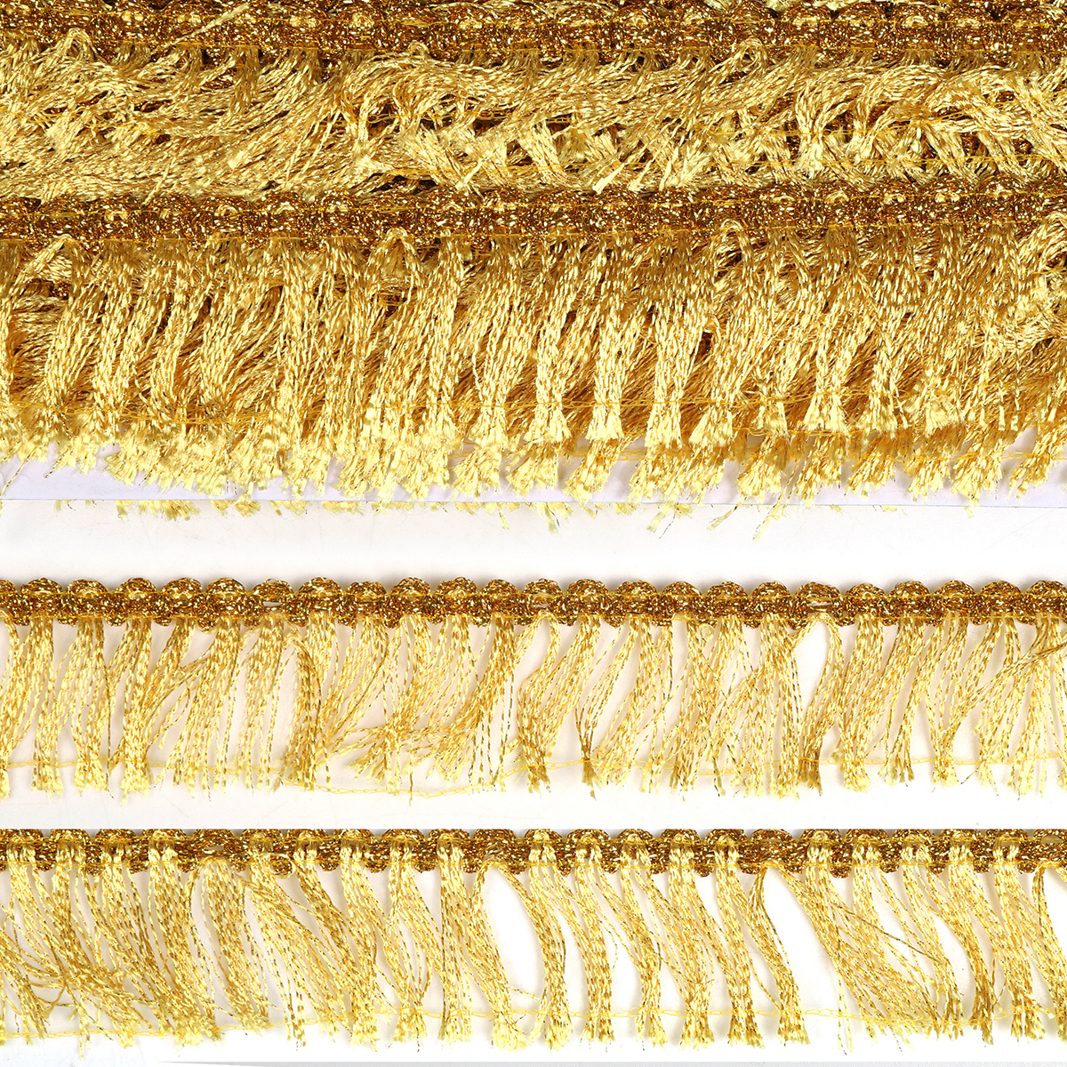 Тесьма металлизированная  45мм TBY 10429 (13,7м) цв.золото