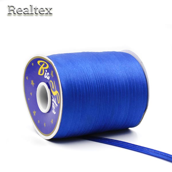 Косая бейка атласная 15мм (132м) цв.F213 василёк