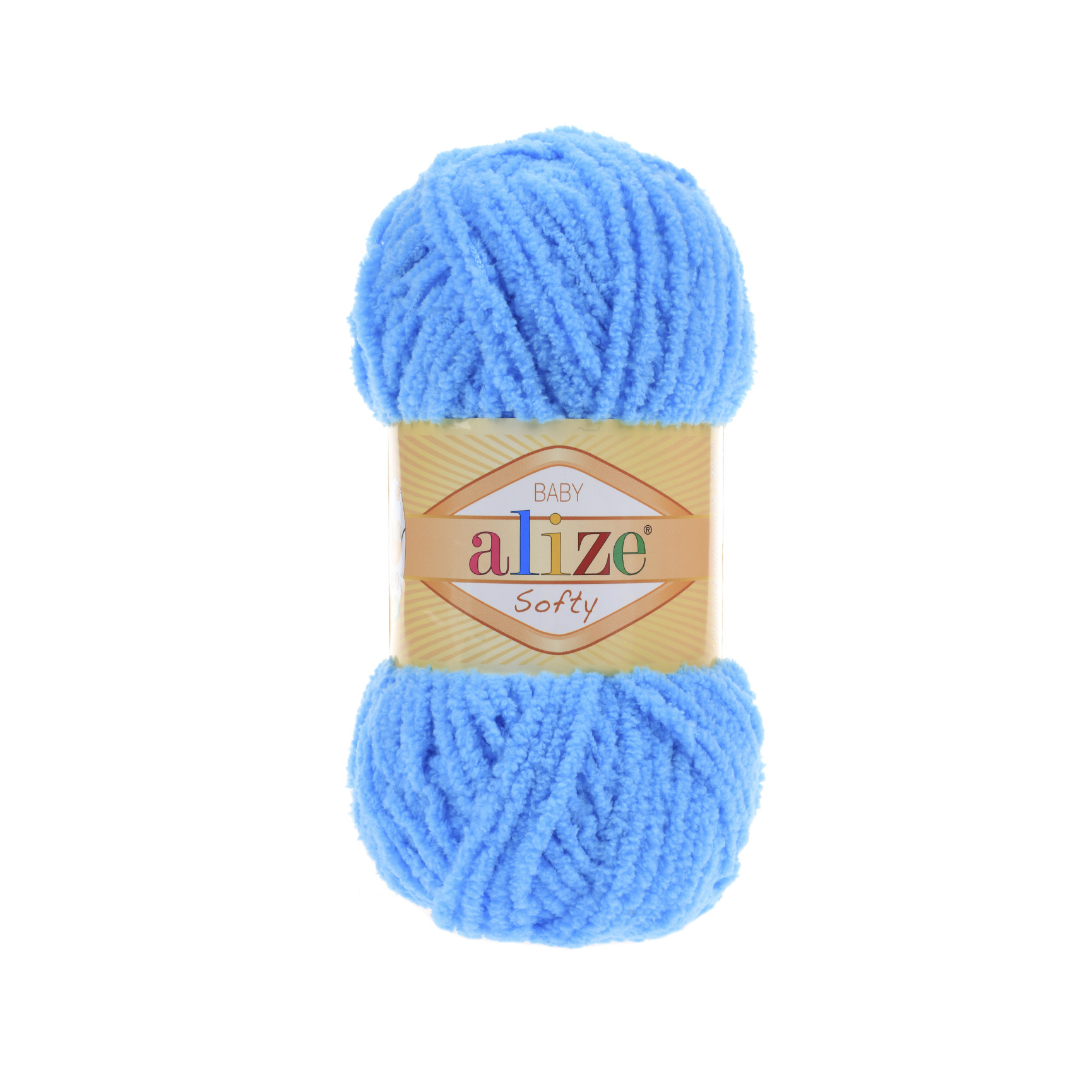 Пряжа Alize "Softy baby" (50гр) цв.364 мор.волна