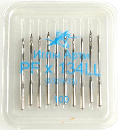 Иглы ПШМ "АРТИ" 0319-33 №100 для кожи