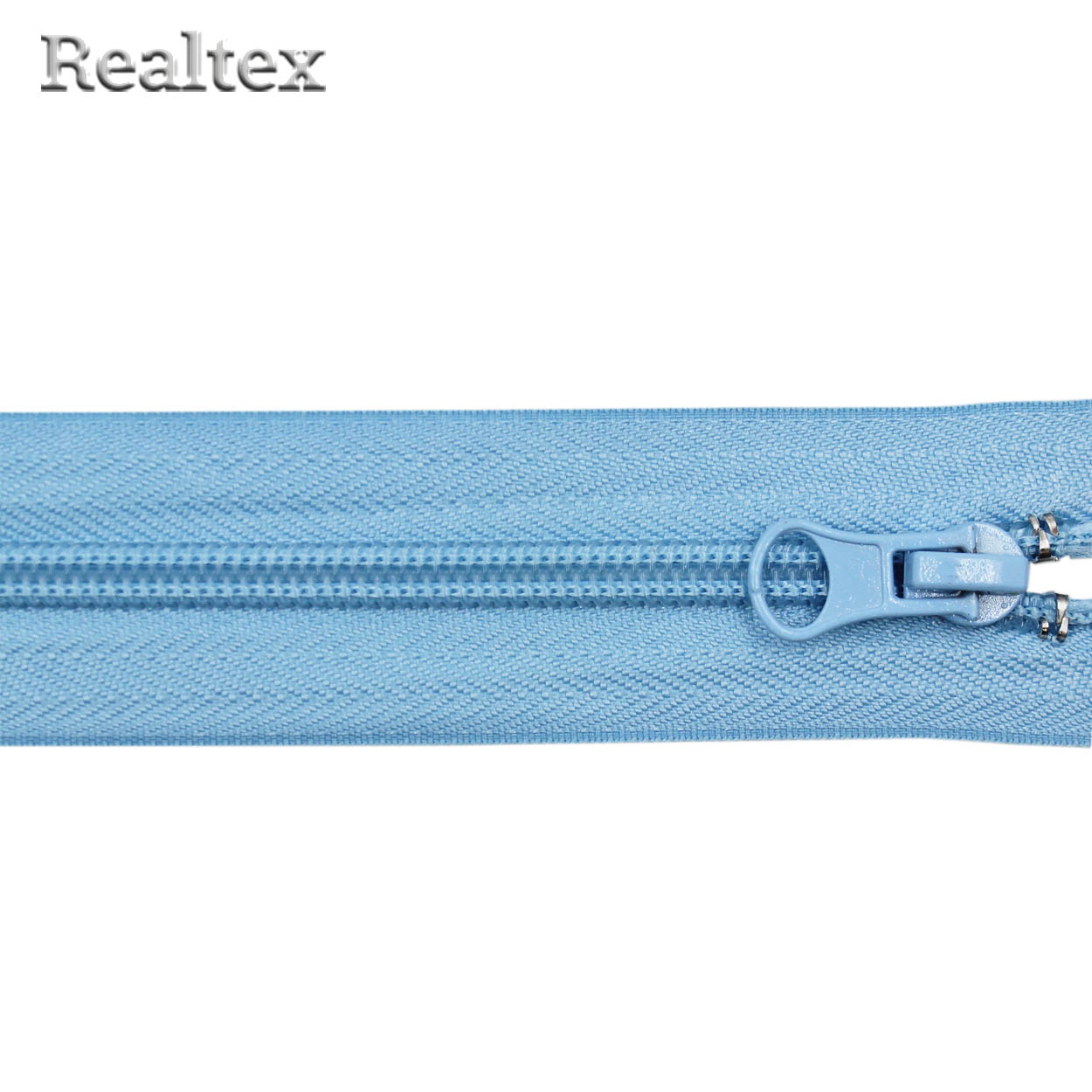 Молния витая Т.5 80см разъемная цв.184С голубой 