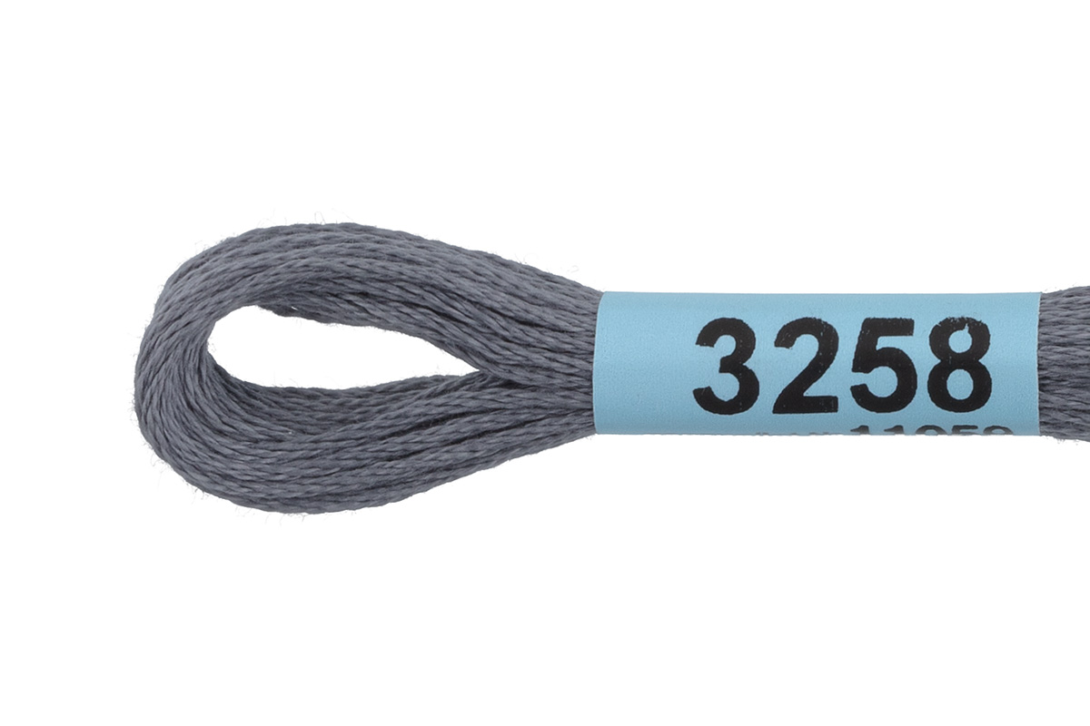 Мулине "Гамма" цв.3258 св.серый 