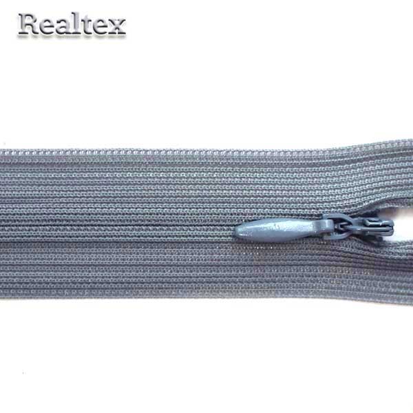  Молния потайная Т.3 20см цв.316 серый