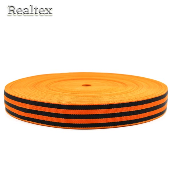 Лента "Георгиевская" Premium 35мм (100м)