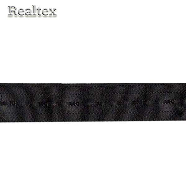 Резинка для бретелей 12мм 3078 цв.черный