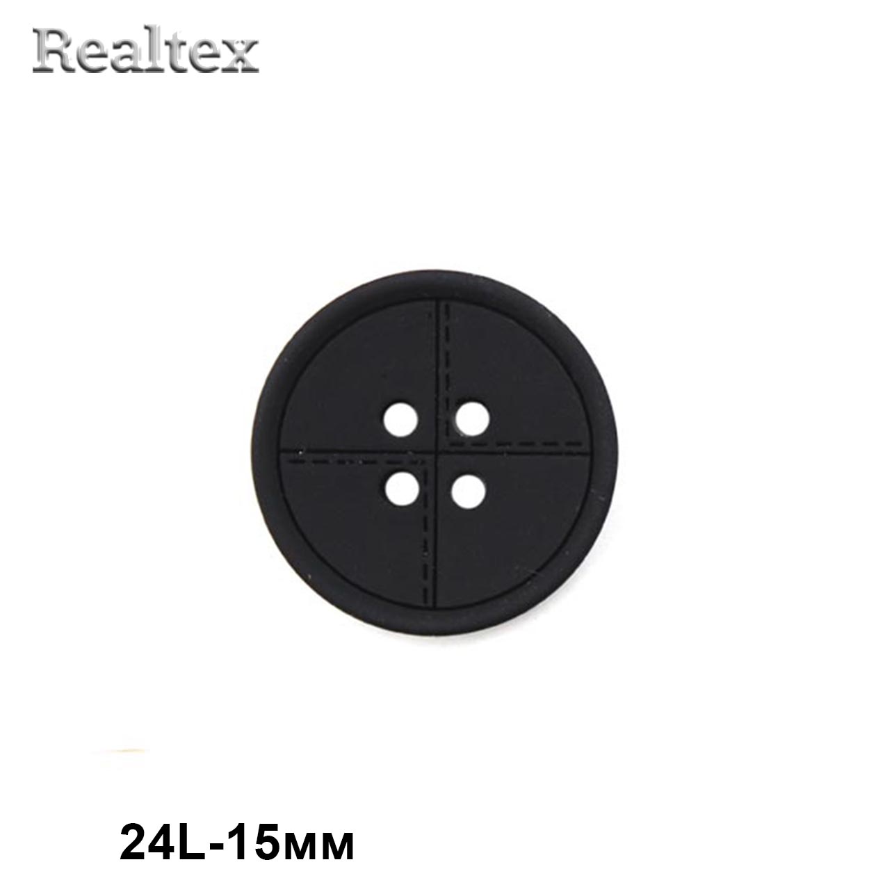 Пуговицы CN 2764 24L (72шт) цв.01-Black