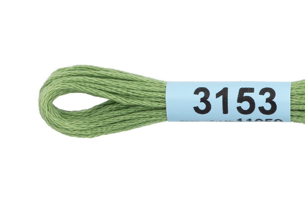 Мулине "Гамма" цв.3153 св.зеленый