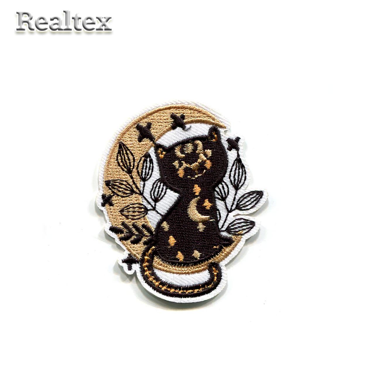  Термоаппликации детские Реалтекс R-3680 "Кот на луне" 