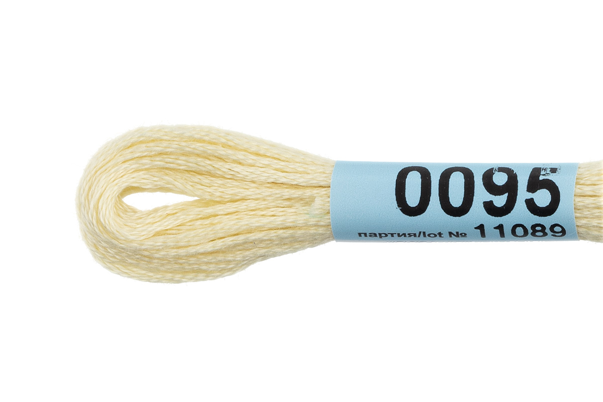 Мулине "Гамма" цв.0095 св.кремовый