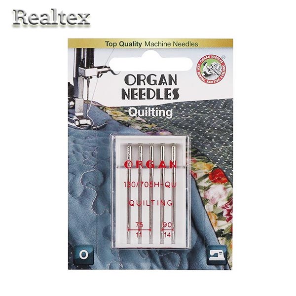 Иглы БШМ ORGAN для квилтинга №75-90 