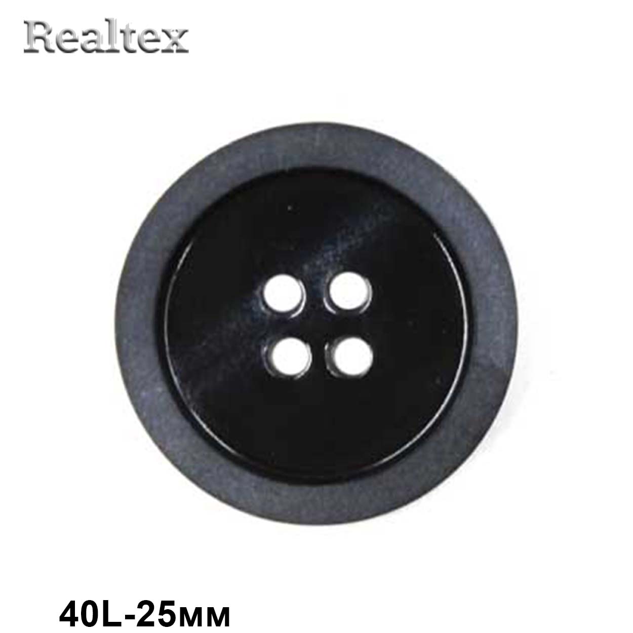 Пуговицы CB 3628 40L (36шт) цв.Blk-01