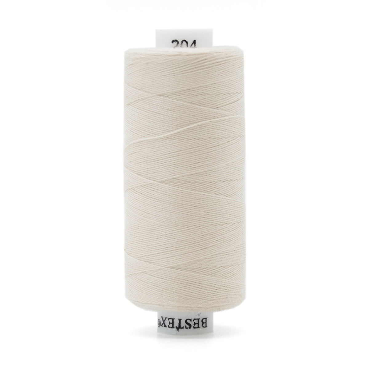 Нитки BESTEX (10шт*366м) цв.204 кремовый