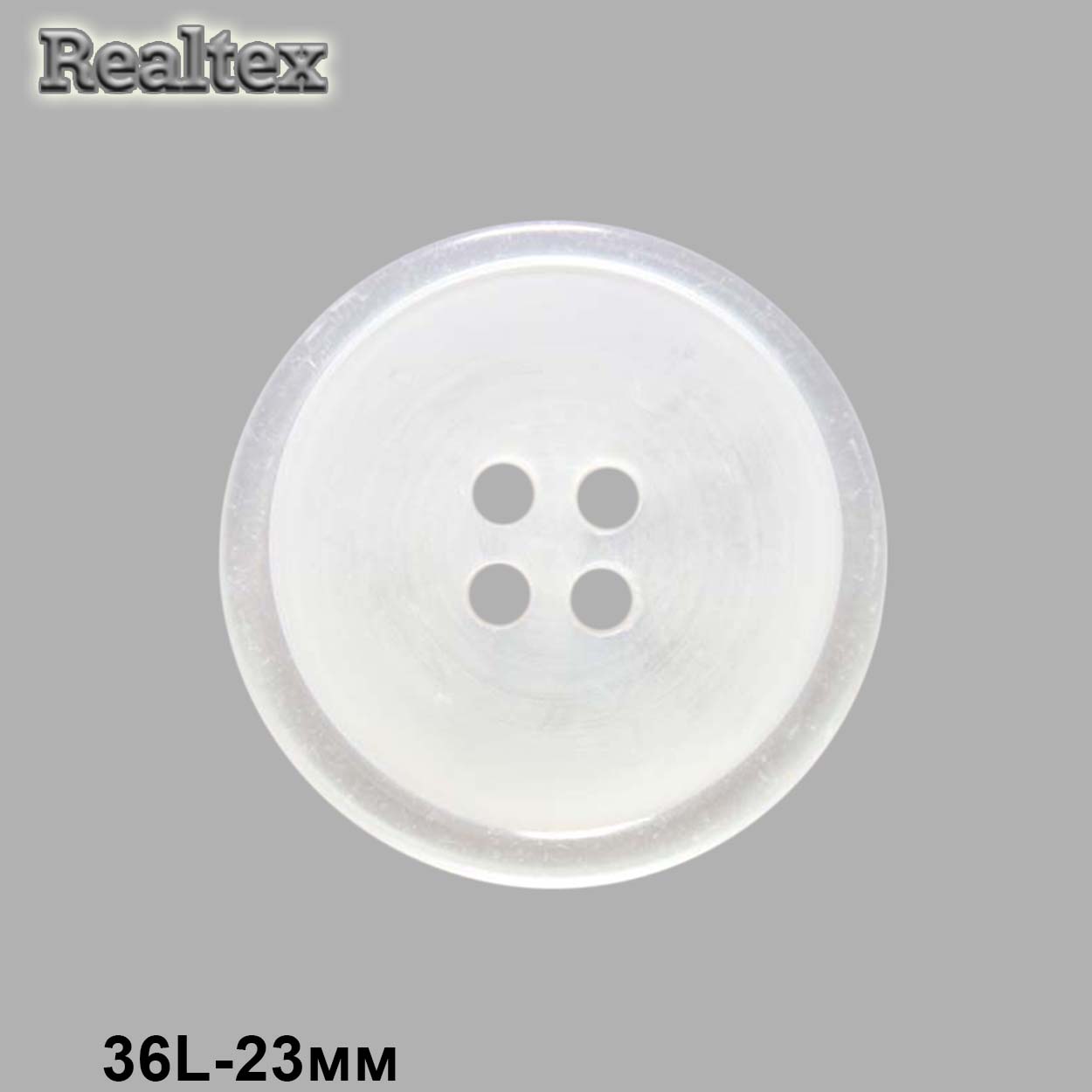 Пуговицы CB 3423 36L (72шт) цв.White