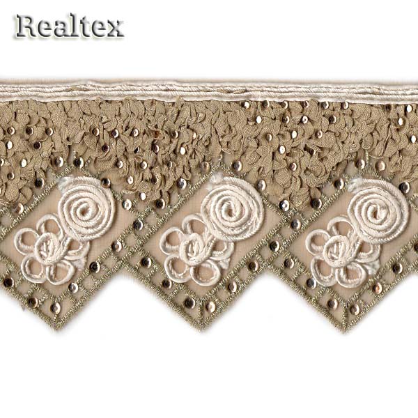 Тесьма со стразами CLN 1455 70мм цв.04