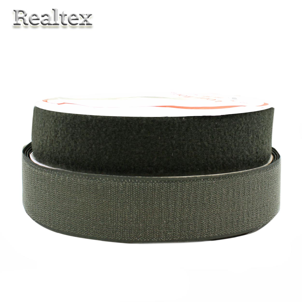Липучка  Realtex 50мм цв.328 тёмный хаки