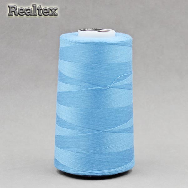 Нитки "Realtex" 40/2 (5000ярд) цв.256 голубой