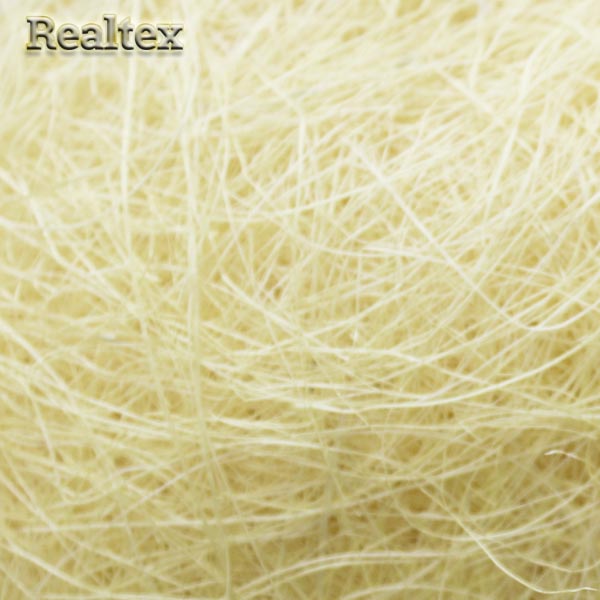 Сизалевое волокно Реалтекс цв.A001 кремовый 