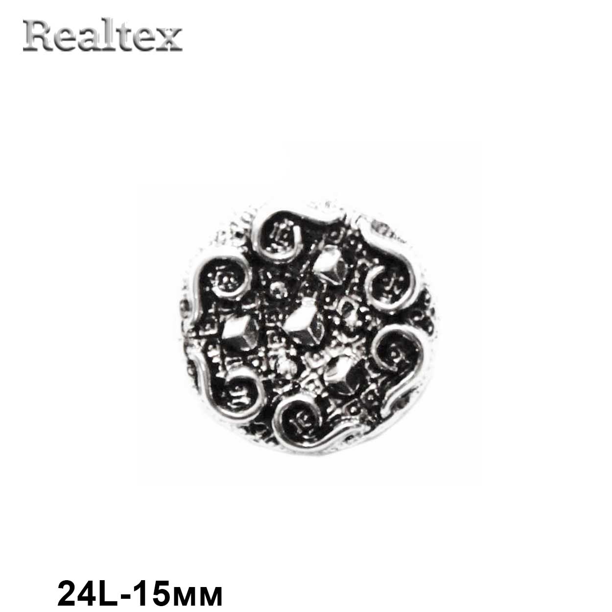 Пуговицы LA 1364 24L (144шт) цв.AS 