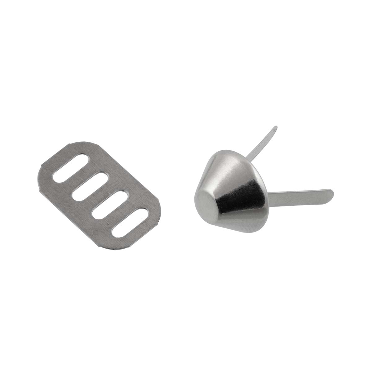 Ножки для сумок металл. GH 02/12  d-12мм "Гамма" (20шт) цв.04 никель