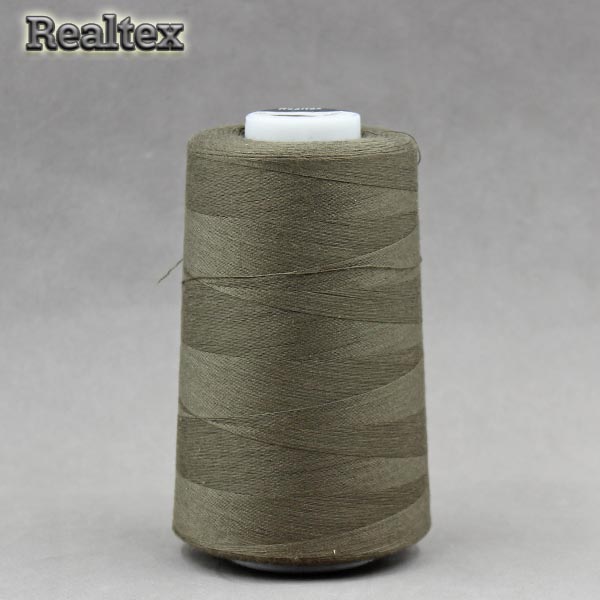 Нитки "Реалтекс" 40/2 (5000ярд) цв.399 тёмный хаки 