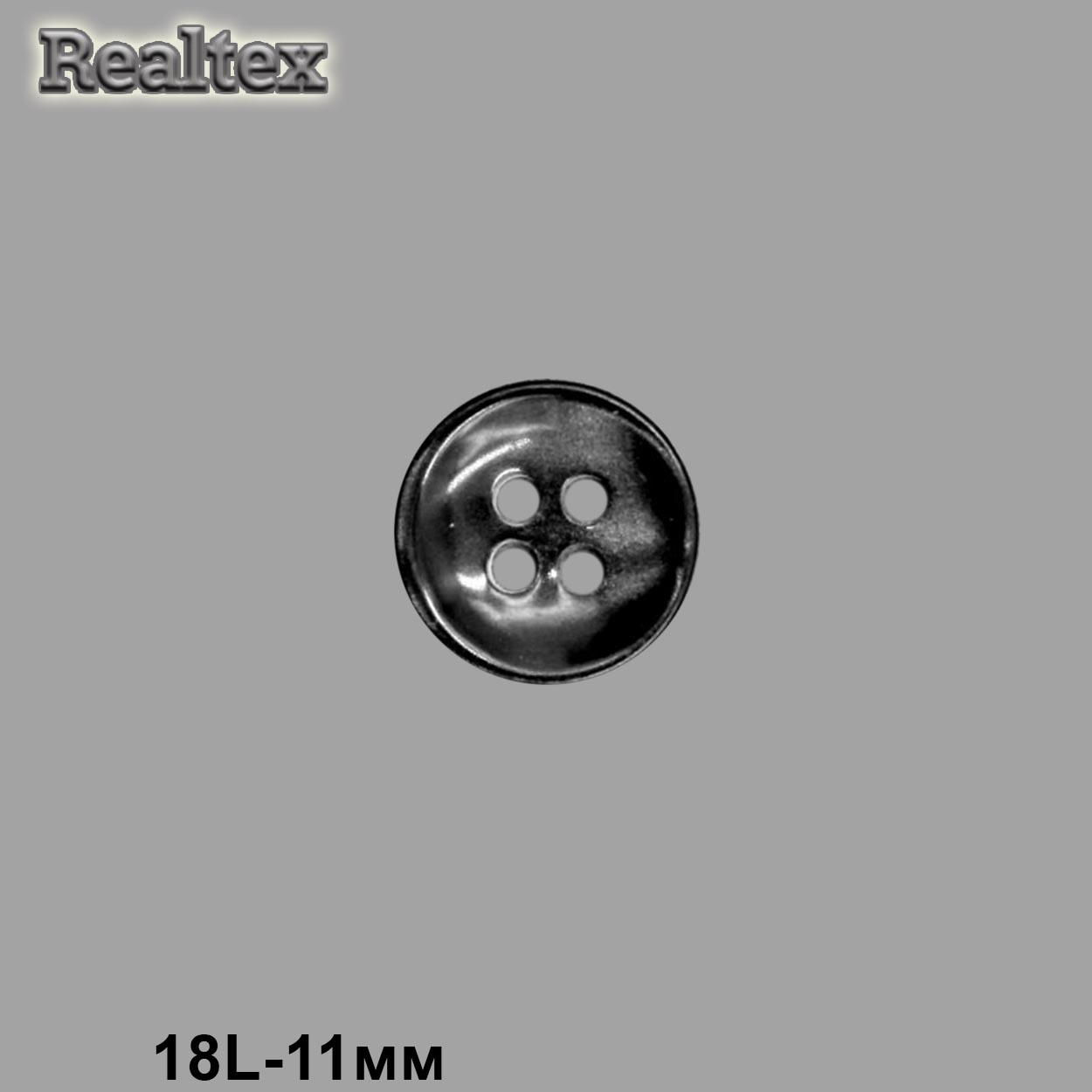 Пуговицы CB M-21 18L цв.Black