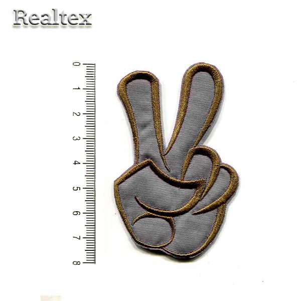 Термоаппликации 8012 "Victory" цв.серый