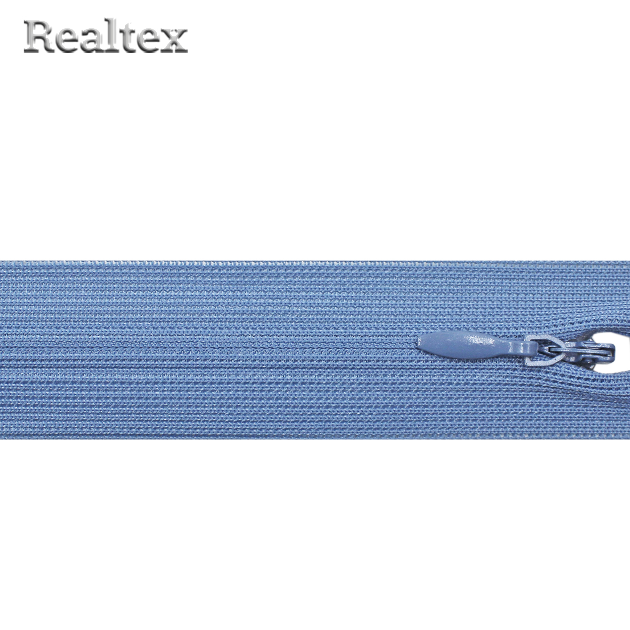 Молния потайная G-013P 20см цв.212 серо-синий